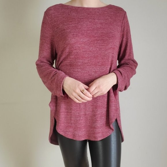 Anthropologie Pink oversized top - Picture 1 of 8